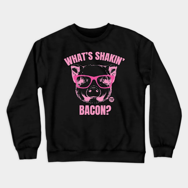 bacon Crewneck Sweatshirt by toddgoldmanart